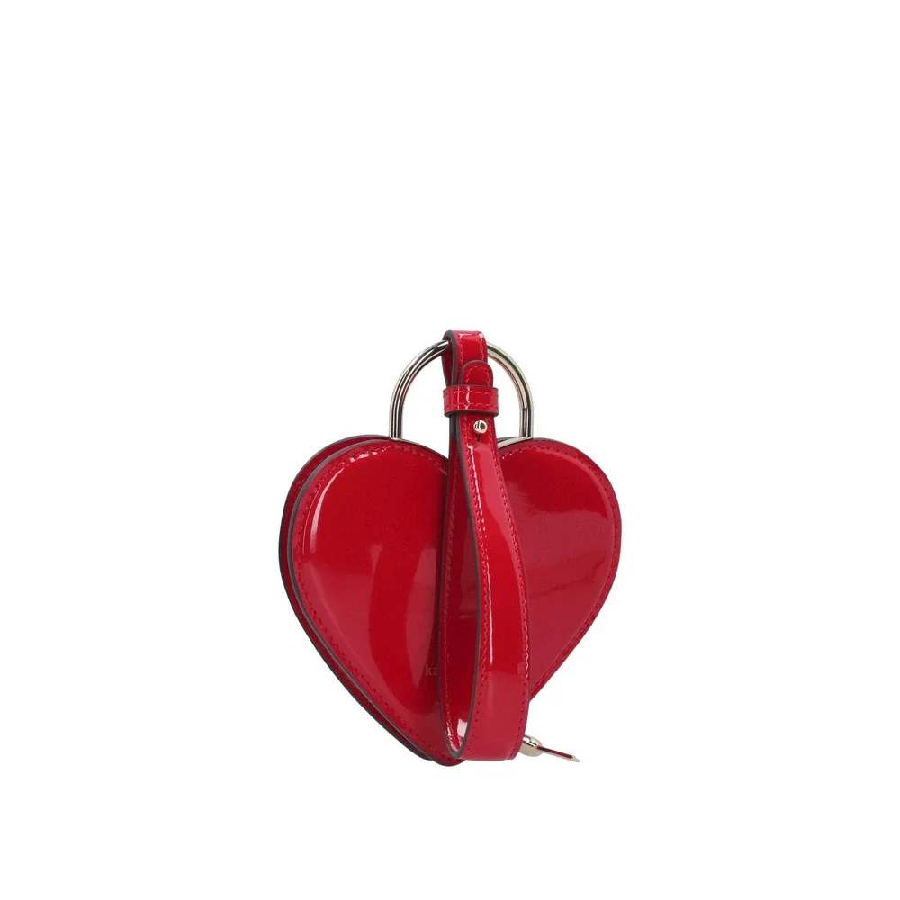KATE SPADE New York Key to My Heart Wristlet in Cherry Rouge